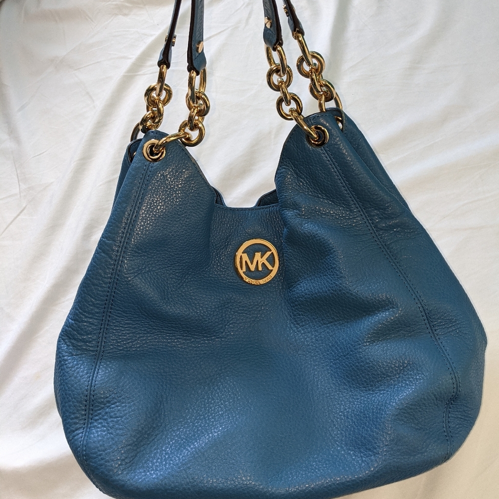 Blue MK purse